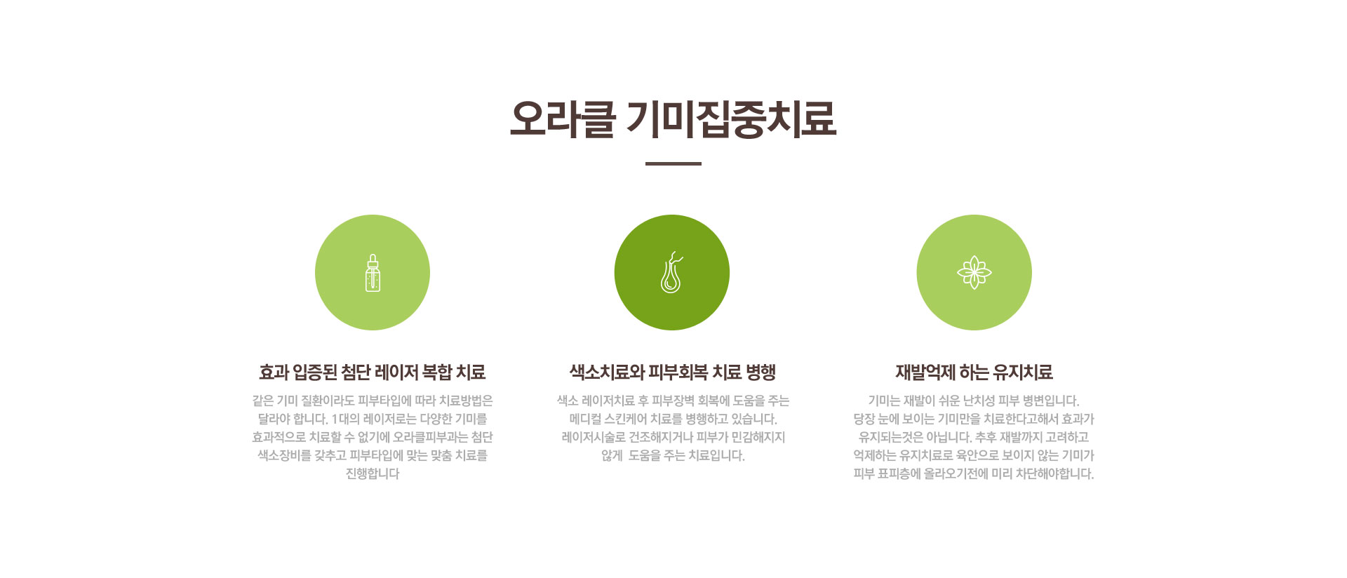 기미집중치료